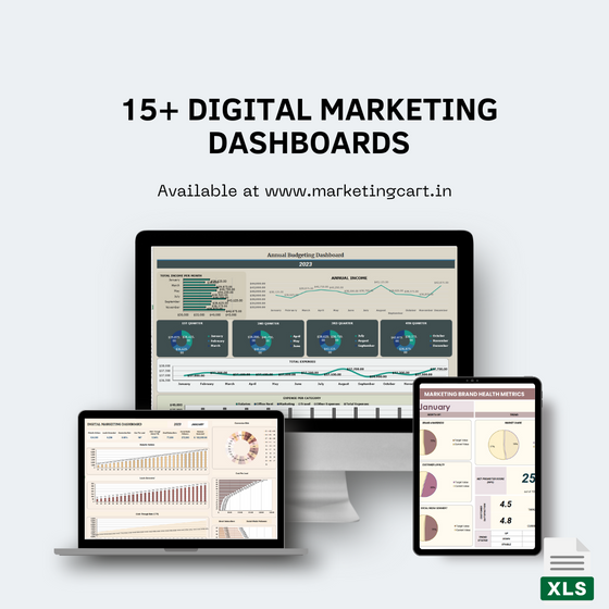 Digital Marketing Dashboards (15+ Dashboards)