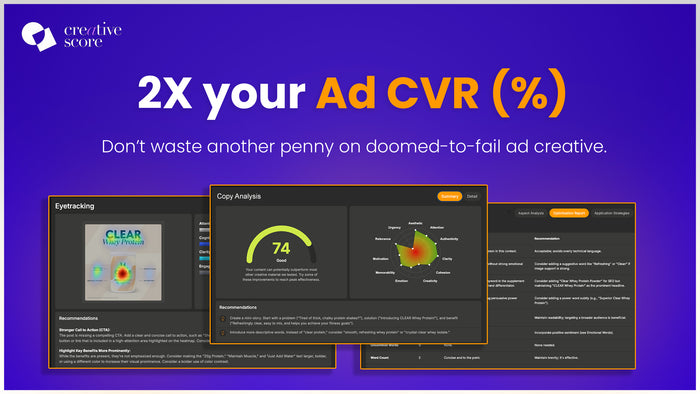 Creative Score – AI Ad Creative Analysis & Performance Scoring Tool